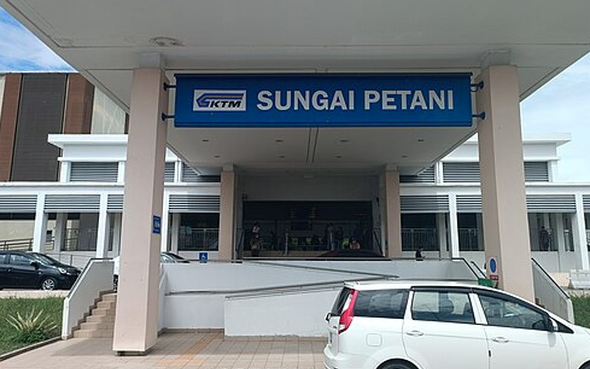 Stesen KTM Sungai Petani di Laluan Pantai Barat
